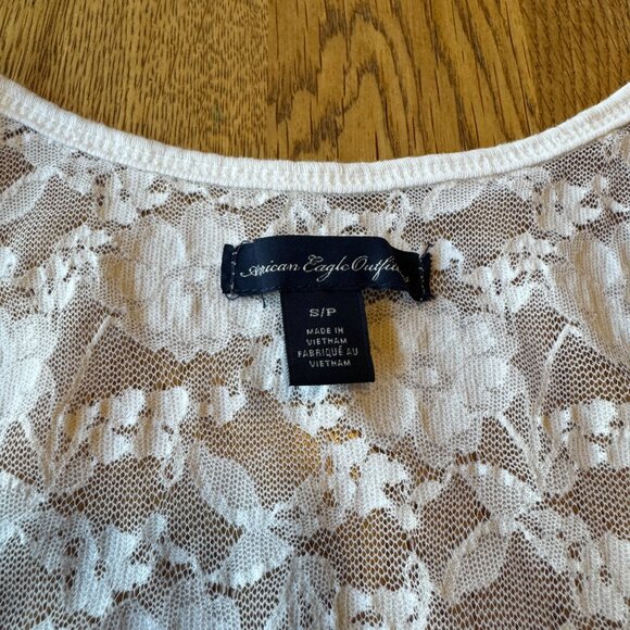 American Eagle Racerback Tank Top Bundle Lot of 3 Blue White Green Size Small - Picture 11 of 14